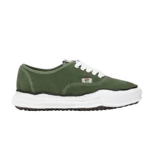 Кроссовки Maison Mihara Yasuhiro Baker OG Sole Suede Low Green, зеленый