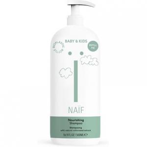 Питательный шампунь для малышей и детей с кокосовым и хлопковым маслом 500мл, Naгїf