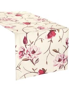 Erwin Müller Хлопковая скатерть-дорожка с изображением магнолии