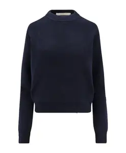 Свитер с круглым вырезом Golden Goose, синий