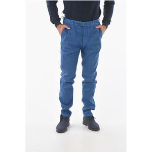 Брюки MARAIS из смеси льна Cruna, Blue