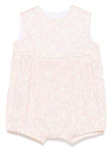 Il Gufo боди с цветочным принтом, розовый