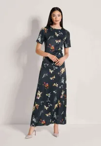 Летнее макси-платье Madeleine, Black Red Multicolour