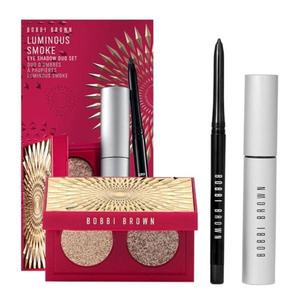 Bobbi Brown SET Luminous Smoke Eye Shadow Duo Набор: Luminous Smoke Eye Shadow Duo 0,9 г. Suede Sugar & 0,9g Steel Quartz + Perfect