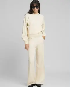 Женская толстовка с капюшоном и карманом-кенгуру Replay, светло-бежевый