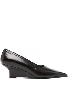 Туфли на танкетке Toteme, коричневый