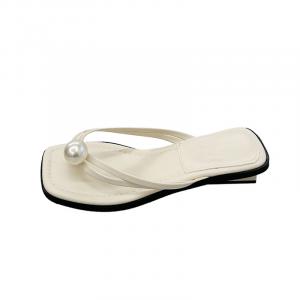 Xingdiman Женские устойчивые к запаху и истиранию шлепанцы Ecru, цвет Ecru