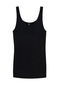 Роскошная женская майка без рукавов SCHIESSER, цвет C0 000 Black