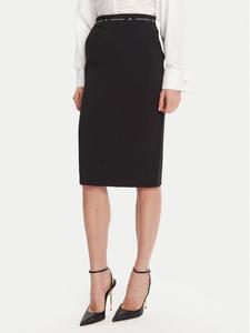 Миди-юбка regular fit GO-118-56E2-v220 Elisabetta Franchi, чёрный