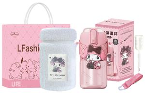 X Echos High End Insulated Cup Sanrio, My Melody-Plush Cup Sleeve-Shopping Bag