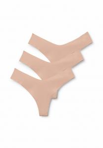 Трусы Tezenis 3 PACK MIT HOHEM BEINAUSSCHNITT, Nude
