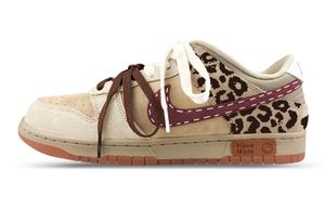 Nike Кроссовки для скейтбординга Dunk SB Abrasion Resistant Low top Unisex Brown