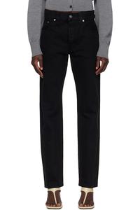 Черные джинсы Каллум KHAITE