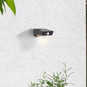 Светодиодный настенный светильник Brilliant Parson mit Sensor, пластик - черный - 1 пламя