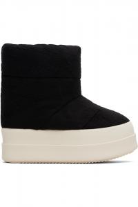 Rick Owens Drkshdw Черные конкордианы мега бампер низкие лунные ботинки