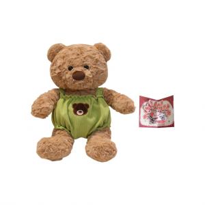 Плюшевый мишка Healing Bear очаровательная игрушка плюшевая кукла высота 38см Tak Bebe, зеленый