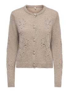 ONLY Вязаный кардиган 'ONLJoy' в сером цвете