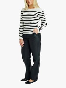 Топ в рубчик A-VIEW, 864 White/Black