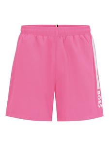 BOSS Плавки с изображением дельфинов, розовые