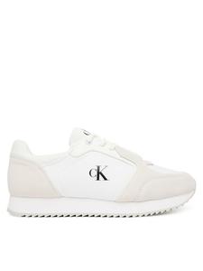 Кроссовки Runner Laceup Sock Mg Nylon Mix YW0YW01644 Calvin Klein Jeans, белый