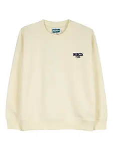 Свитшот с логотипом Kenzo Kids, нейтральный