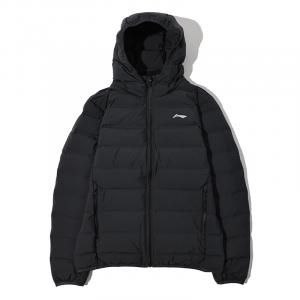 Li Ning ПОДКЛАДКА Мужской пуховик, Черный