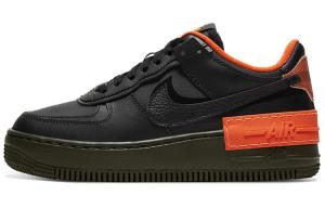 Nike Air Force 1 Low Shadow Black Hyper Crimson Cargo Khaki (женские)