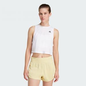 Спортивный топ Adidas Train Essentials Boxy Workout Tank Top, белый