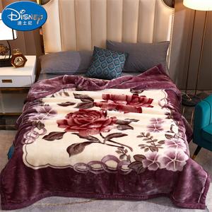 Disney Теплое зимнее одеяло 150х200 см, вес 2 кг, двойной слой, флис