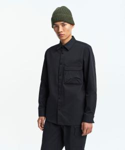 Рубашка с водоотталкивающим карманом на молнии