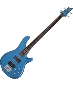 Совершенно новый бас Schecter C-4 Deluxe, сатиновый металлический светло-голубой