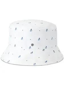 Панама Axel с цветочным принтом Maison Michel, белый