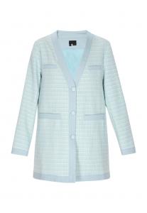Пальто межсезонное DreiMaster Klassik Classic Look, Pastel Blue
