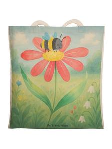 Mr. & Mrs. Panda Сумка Hummel Blume без слогана, белого цвета