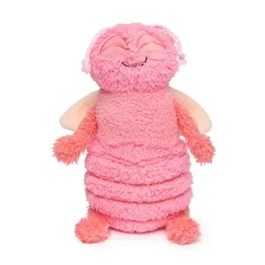 Игрушка FuzzYard Bed Bug, розовый плюшевый флаттер для собак 27см