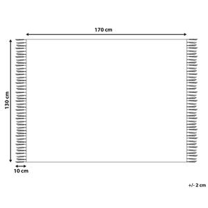 Одеяло Beliani, светло-синий