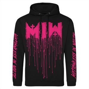 Толстовка с капюшоном Motionless In White Zombie, черный