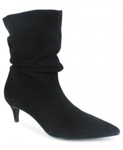 Женские сапоги Marsha с острым носком и свободным кроем Kenneth Cole New York, Black Suede