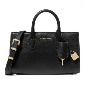 MICHAEL KORS Кожаная сумка через плечо, кроссбоди, женская миниатюрная черная