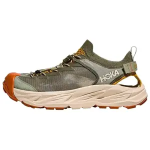 HOKA ONE ONE HOPARA 2 Противоскользящие износостойкие кроссовки для речного треккинга, мужские, зеленые