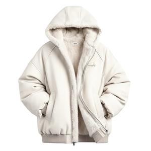 Пуховик Unisex Hooded Thickened Puffer Jacket HUANQIU, оранжевый