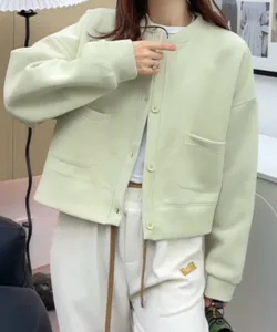 куртку aimoha -select-/Простой дизайн без воротника