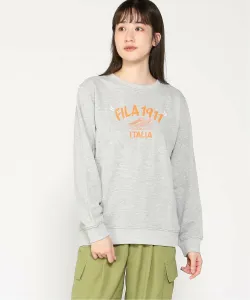 FILA/(W) Толстовка с круглым вырезом на флисовой подкладке