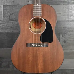 Gibson LG-2 из цельного красного дерева, потускневший - натуральный, с жестким футляром