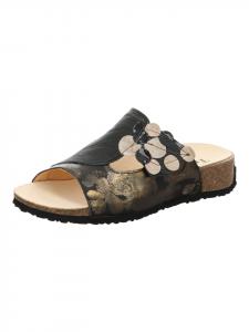Think! Женские мюли MIZZI с глубокой стелькой, черно-комбинированный цвет