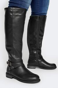 Кожаные сапоги для верховой езды Long Tall Sally, черный