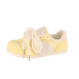 Dawei's house Давейс Хаус Лоу Топ Кэжуал Обувь Женская Подарочная Коробка Набор Желтый, цвет Yellow