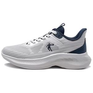 Амортизирующие дышащие легкие низкие кроссовки повседневные мужские белые QIAODAN, XM15240238F черный/золотой