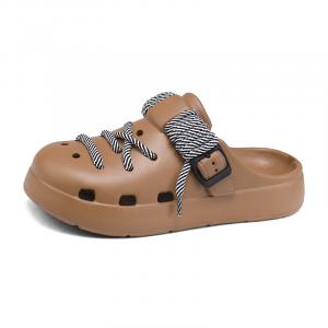 JEANSWEST Клоги унисекс коричневые, цвет Brown