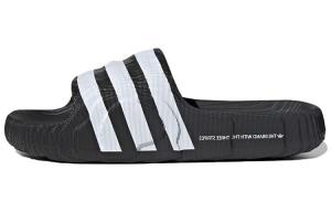 Adidas Adilette 22 Core Black Cloud White Adidas Originals, Черный Белый